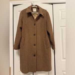 Abercrombie Wool Blend Peacoat